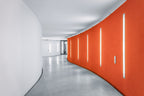 Orange Static Poster och Canvastavla