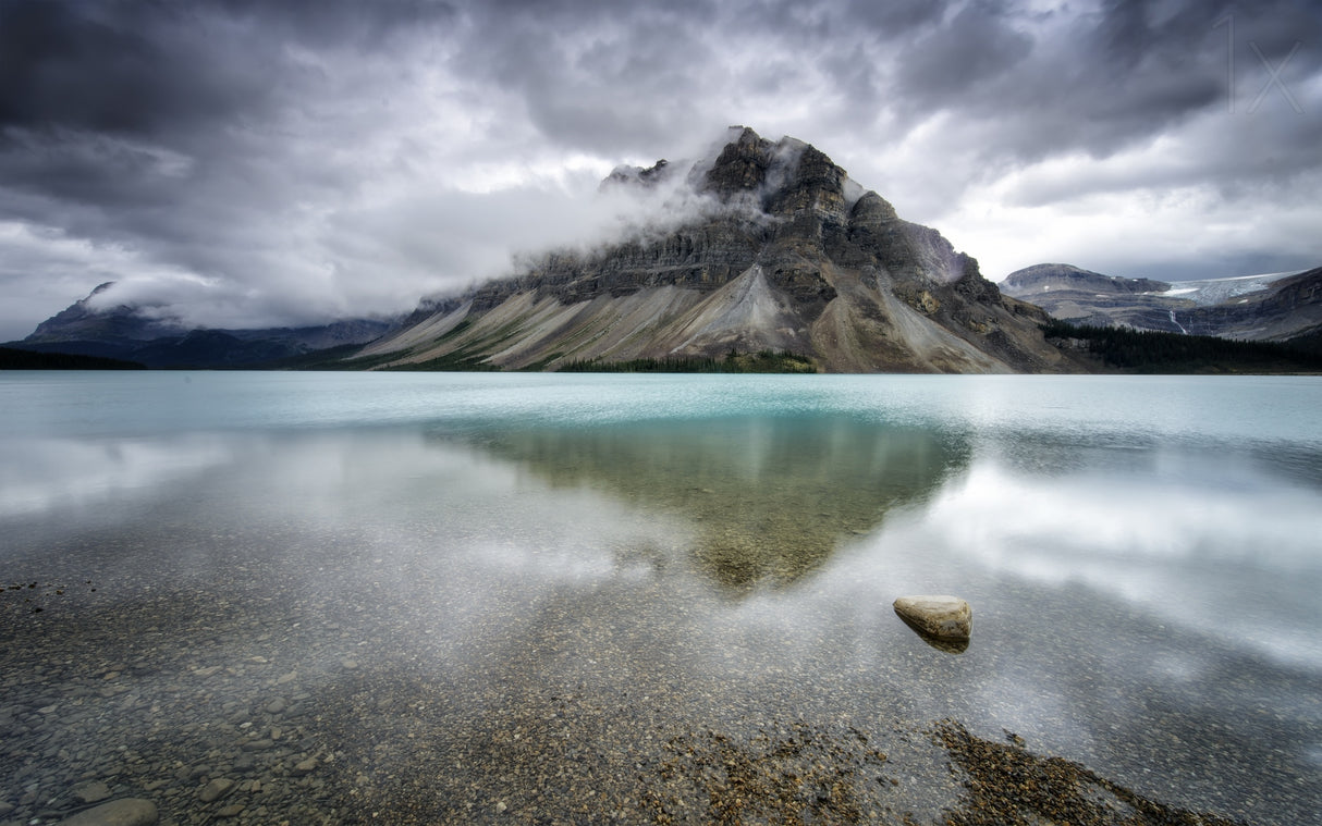 Bow Lake Poster och Canvastavla