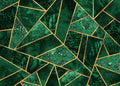 Deep Emerald Poster och Canvastavla