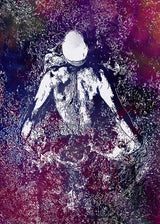 Swimmer sport art Poster och Canvastavla