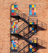 Staircases Poster och Canvastavla