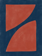 3x4 Aspectratiobluerust66 Poster och Canvastavla