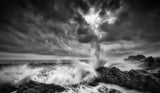 Splash of waves Poster och Canvastavla