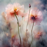Fa Vintage Floral 42 Poster och Canvastavla
