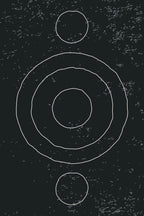 Black and White Minimal Set #2 Poster och Canvastavla