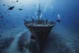 Hai Siang Wreck Poster och Canvastavla