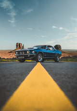 American Horsepower Poster och Canvastavla
