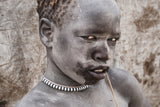 Mundari tribe boy - South Sudan Poster och Canvastavla