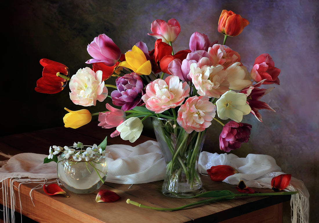 Spring bouquets Poster och Canvastavla