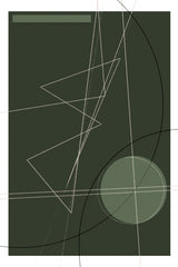 Angularlines No18 Poster och Canvastavla