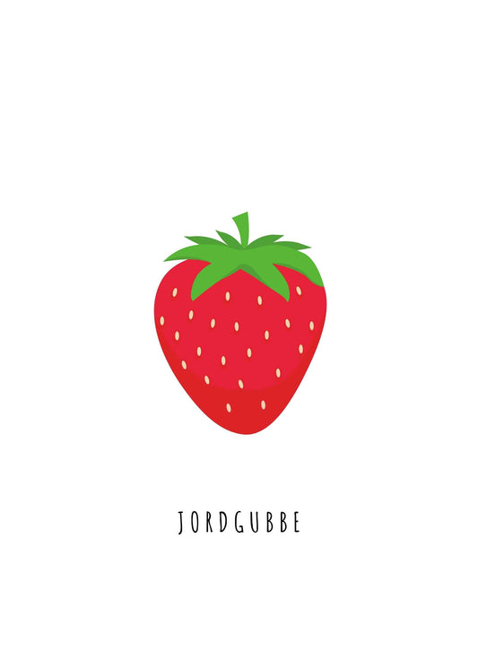 Jordgubbsbarnposter