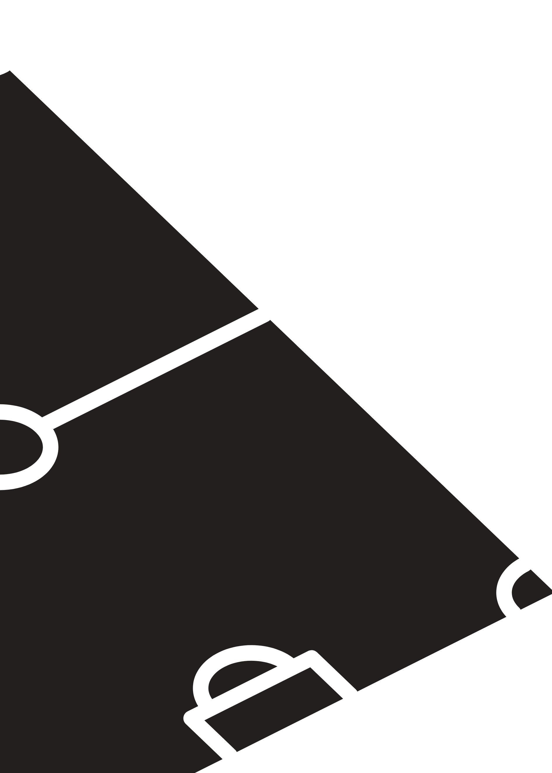 Tennis field black poster