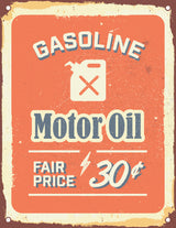 Motor Oil Poster och Canvastavla