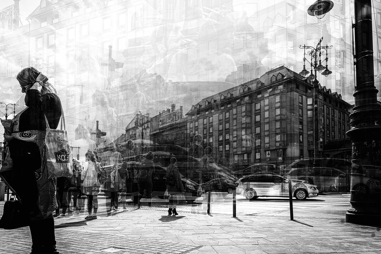 City Life Poster och Canvastavla