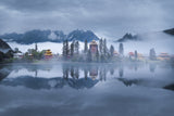Cuoka Lake Poster och Canvastavla