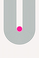 Boho Lines Series #2 Poster och Canvastavla