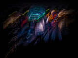 Brush Strokes in the Night Poster och Canvastavla