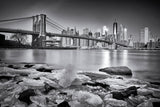 New York - Brooklyn Bridge Poster och Canvastavla