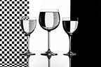 Black&amp;White glasses Poster och Canvastavla