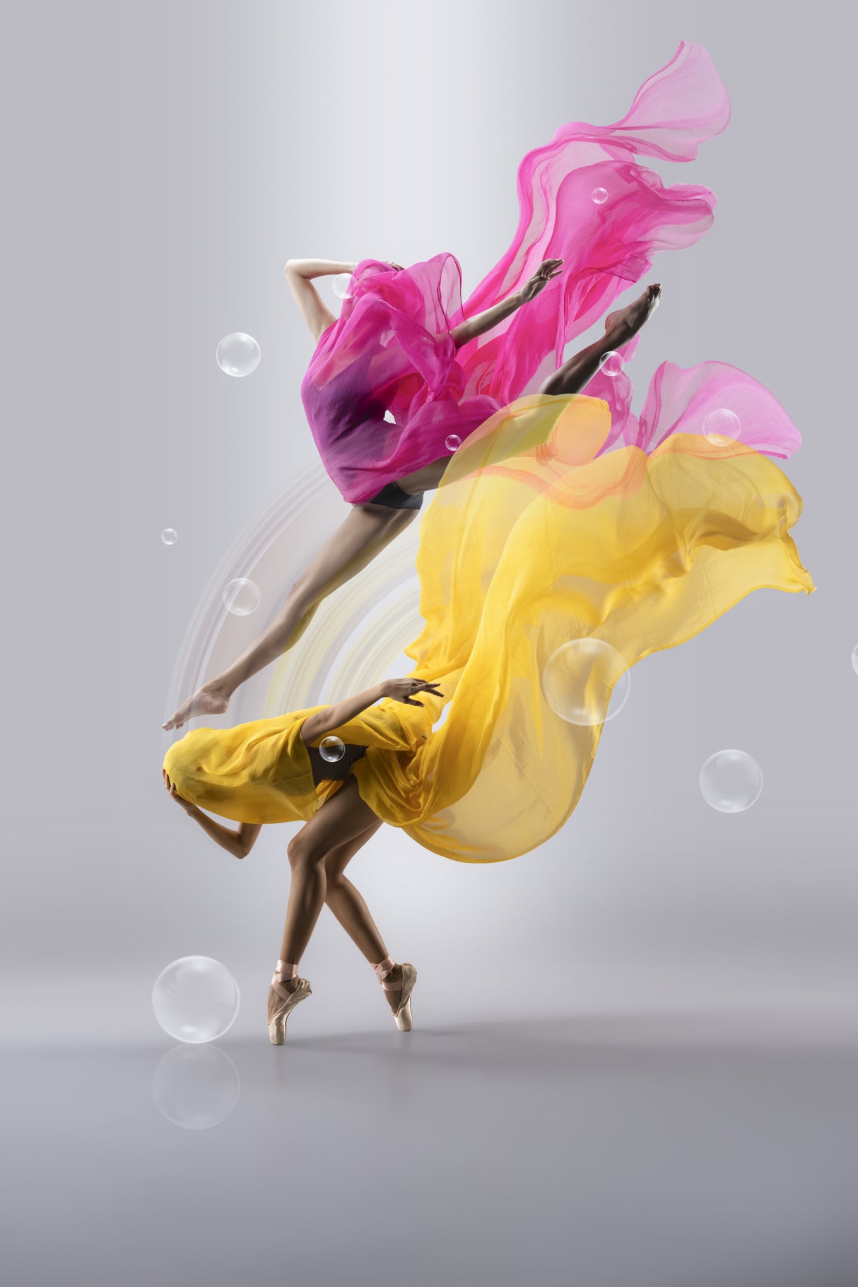 duo balerina Poster och Canvastavla