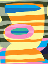 Abstract Stripe Minimal Collage 1 Poster och Canvastavla