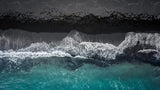 black beach Poster och Canvastavla