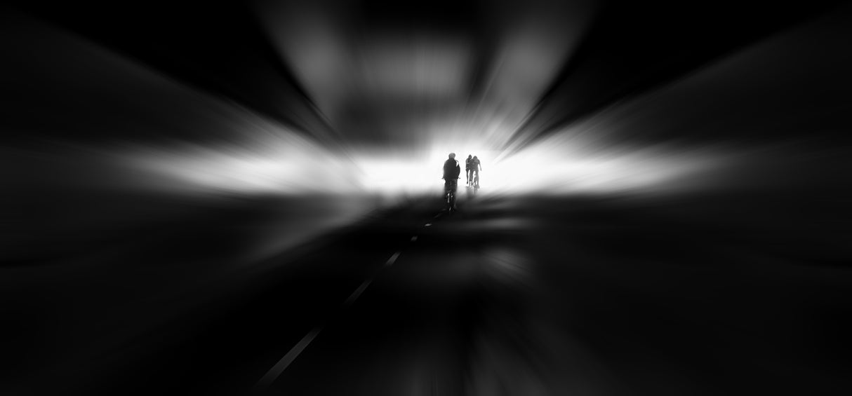 There's light at the end of the tunnel Poster och Canvastavla