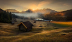 Bavarian morning Poster och Canvastavla