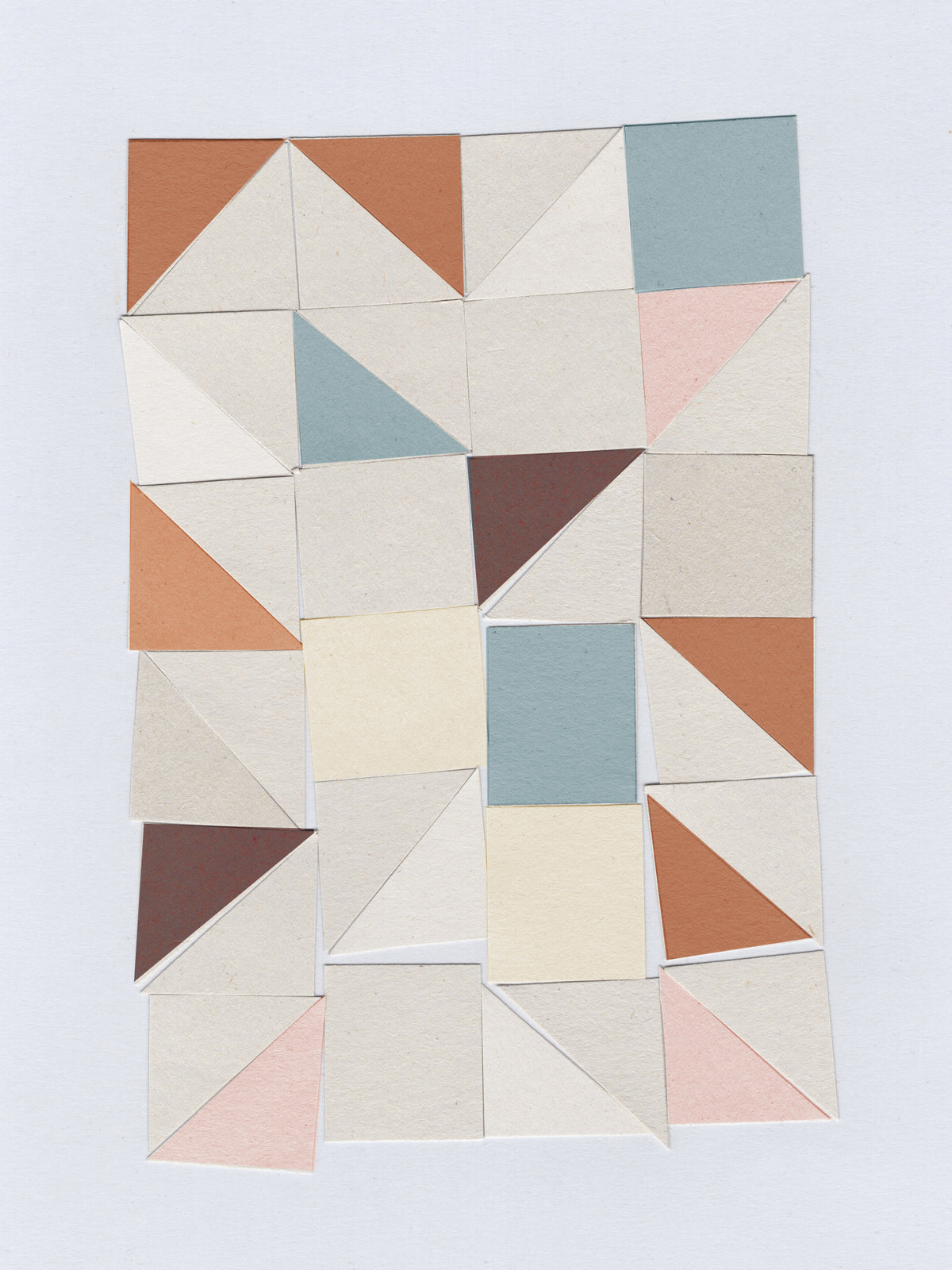Pastel Geometrics Poster och Canvastavla