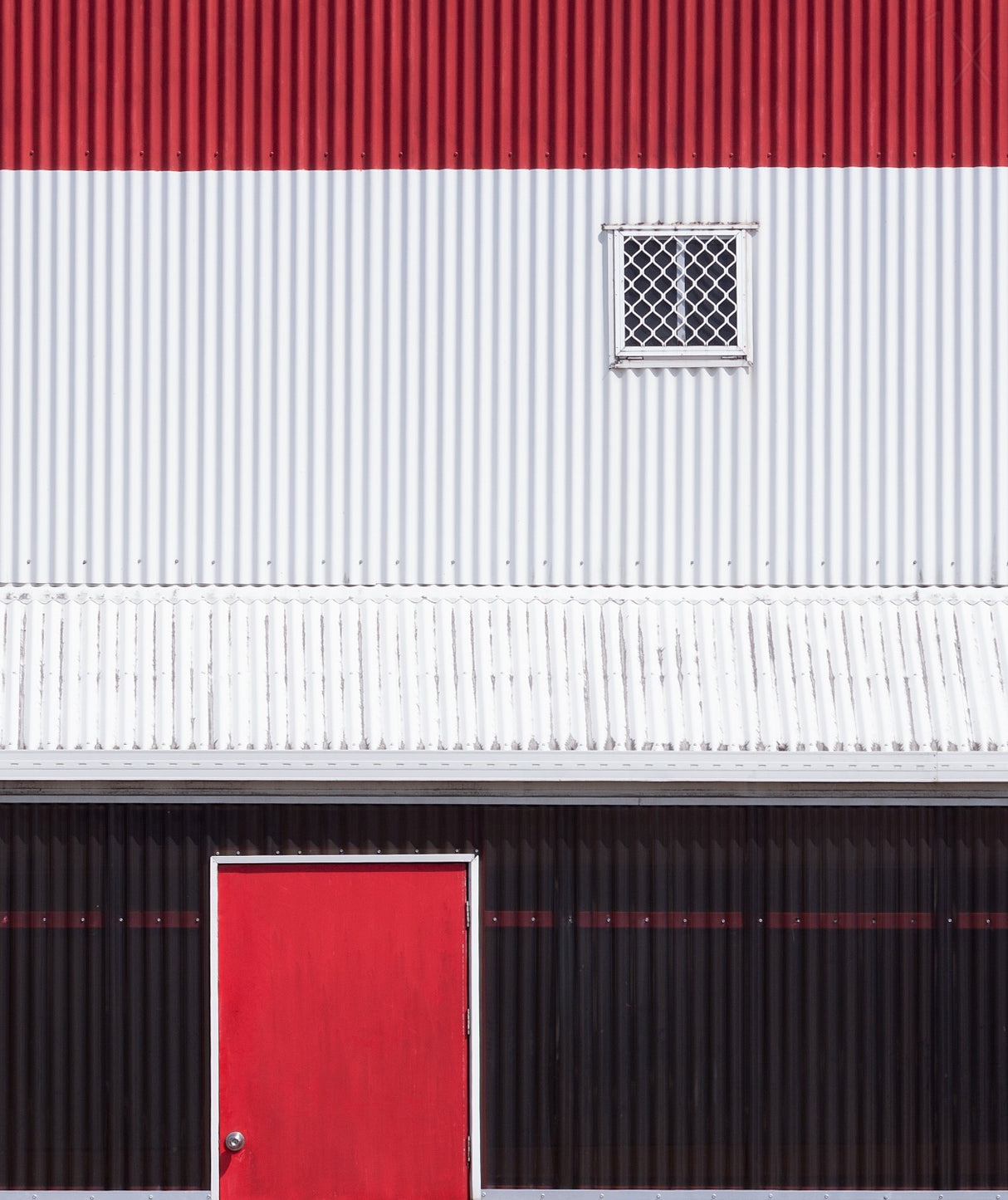 Red White Black Poster och Canvastavla