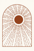 Sun Poster och Canvastavla