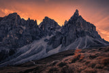 Fall In Passo Rolle Poster och Canvastavla
