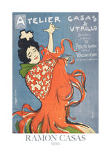 Petite Fête. Barcelona 1898 Poster och Canvastavla