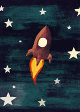 Rocket Love Poster och Canvastavla