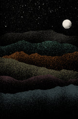 Beyond Mountains Poster och Canvastavla