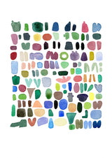 Beach Combing 2 Poster och Canvastavla