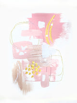Rose and Gold Light 3 Poster och Canvastavla