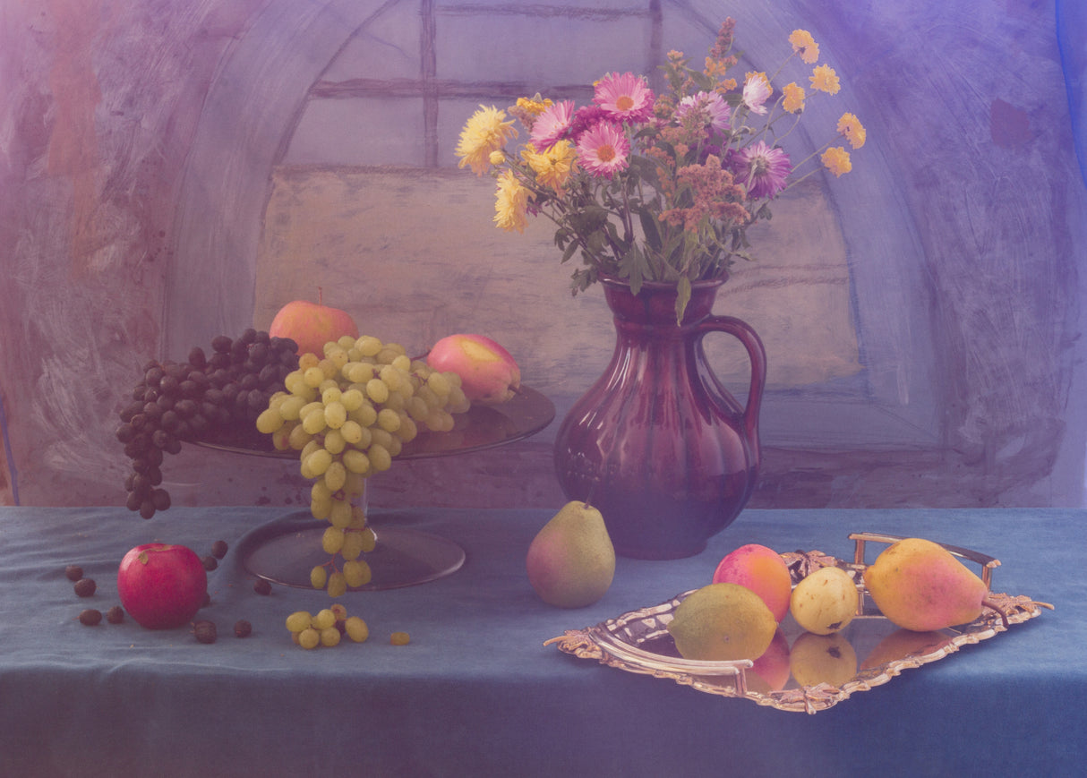 Still Life with Grapes Poster och Canvastavla