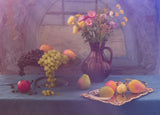 Still Life with Grapes Poster och Canvastavla