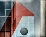 Red transparency. Poster och Canvastavla