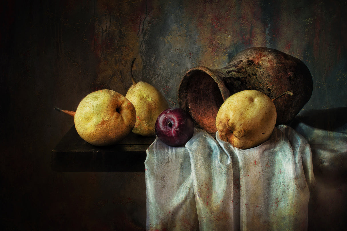 Sketch with pears Poster och Canvastavla