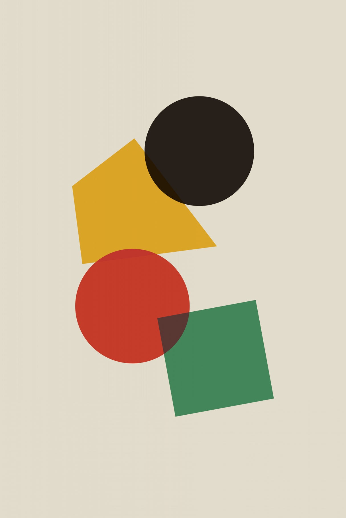 Geometric Poster och Canvastavla