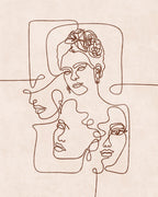 Ratio 4x5 Print By Bohonewart Copy 4 Poster och Canvastavla