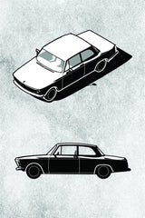 Minimal Car Series Ii Poster och Canvastavla