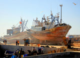 Essaouira Fishing Port - Morocco Poster och Canvastavla