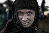 Woman at the gerewol festival - Niger Poster och Canvastavla