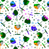 Wine Glasses Floral Abstract Poster och Canvastavla