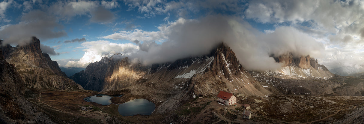 Panorama in Trecime Poster och Canvastavla