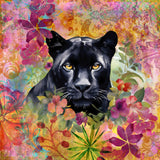 Cheetah Tropical Garden Poster och Canvastavla