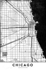 Chicago Poster och Canvastavla